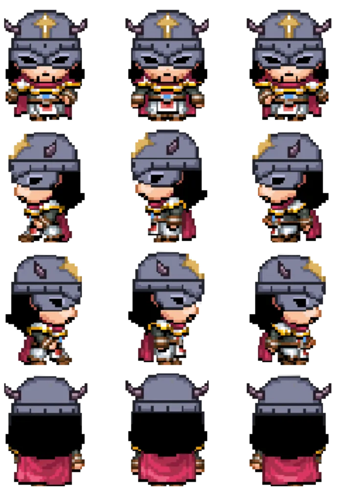 Pixel art pour donjons et fauxcons